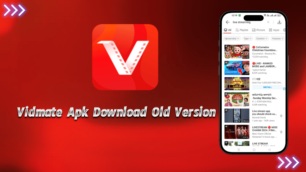 vidmate apk download old version