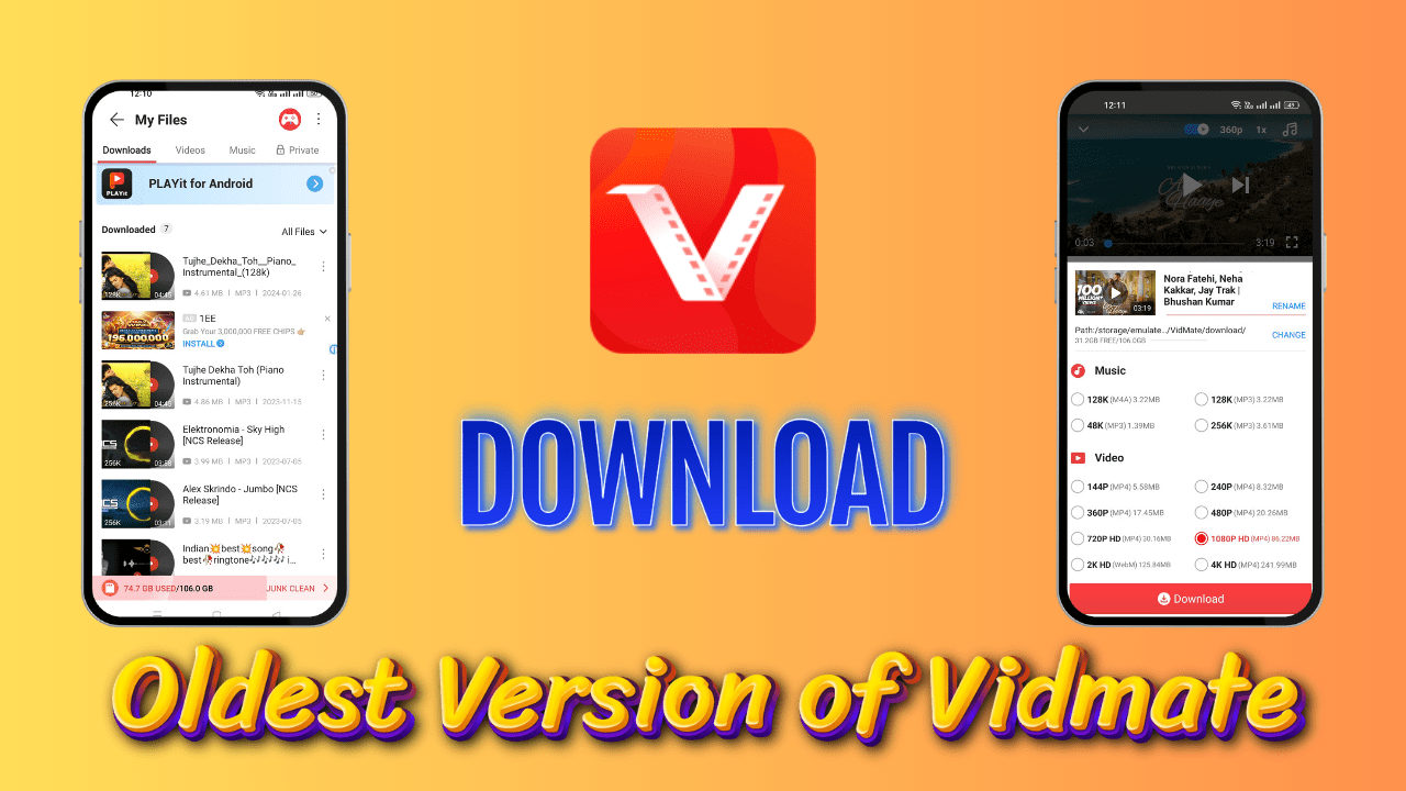 vidmate apk download old version